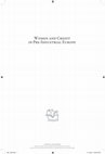 Research paper thumbnail of Women and Credit in Pre-industrial Europe