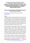 Research paper thumbnail of Estudio sobre las reacciones en Twitter ante el salto de 600 migrantes en la valla de Ceuta en julio de 2018 / Study on twitter reactions to the 600 migrants jump the fence of Ceuta in July 2018