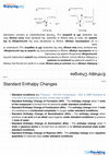 Research paper thumbnail of Standard Enthalpy Changes