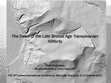 Research paper thumbnail of The Dawn of the Late Bronze Age Transylvanian Hillforts