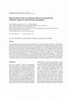 Research paper thumbnail of Diel Movements of Bat Rays, Myliobatis californica , in Tomales Bay, California: Evidence for Behavioral Thermoregulation?