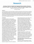 Research paper thumbnail of Becoming a Teacher of Culturally and Linguistically Diverse Students: Elementary Pre-service Teachers' ESL Field Experiences Working with English Language Learners