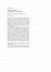 Research paper thumbnail of Tom Holmén, "Historical Method for Historical Jesus Research: Pragmatism, Common Sense, and Idiosyncrasy", in E. D. Schmidt (ed.), Jesus, quo vadis? Entwicklungen und Perspektiven der aktuellen Jesusforschung (Göttingen: Vandenhoeck & Ruprecht, 2018), pp. 61-92.