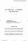 Research paper thumbnail of Citizenship and State Transition.