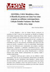 Research paper thumbnail of Metafísica e Ética: A filosofia da pessoa de Lima Vaz como resposta ao niilismo contemporâneo.