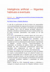 Research paper thumbnail of Inteligência artificial e direito processual — litigantes habituais x eventuais  - Artificial intelligence and procedural law - litigants repeat players x one shooters