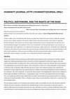 Research paper thumbnail of Politics, deathwork, and the rights of the dead