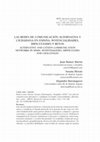 Research paper thumbnail of Las redes de comunicación alternativa y ciudadana en España. Potencialidades, dificultades y retos [Alternative and citizen communication networks in Spain. Potentialities, difficulties and challenges]