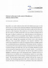 Research paper thumbnail of "Palermo's urban space in the context of Manifesta 12 (Palermo Atlas by OMA)", « Senzacornice », n. 19, novembre 2018 - mars 2019,  2018.