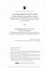 Research paper thumbnail of La intersubjetividad como dato del mundo de la vida: Una reconstrucción sistemática de la crítica de Alfred Schutz a la Quinta Meditación Cartesiana de Husserl