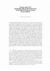 Research paper thumbnail of Recensione di Antropologia della deindustrializzazione, di Tommaso India