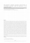 Research paper thumbnail of PRE-UNIVERSITY LEARNING BUILDINGS ARCHITECTURE AS SUSTAINABLE DISCOURSE. FROM THE INDIVIDUAL TO THE COMMUNITY SPACE