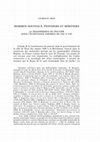 Research paper thumbnail of « Hommes nouveaux, pionniers et héritiers. La transmission du pouvoir dans l’échevinage parisien de 1685 à 1789 »