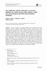 Research paper thumbnail of New Schiff base cationic surfactants as corrosion inhibitors for carbon steel in acidic medium: weight loss, electrochemical and SEM characterization techniques