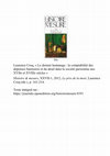 Research paper thumbnail of « Le dernier hommage : la comptabilité des dépenses funéraires et du deuil dans la société parisienne aux XVIIe et XVIIIe siècles »