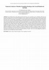 Research paper thumbnail of Numerical Analysis of Machine Foundation Resting on the Geocell Reinforced Soil Beds