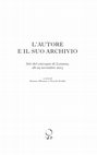 Research paper thumbnail of Come lavorava Montale (in L'Autore e il suo archivio, a cura di N. Scaffai e S. Albonico, MIlano, Officina Libraria, 2015)