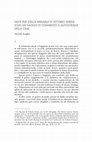 Research paper thumbnail of NOTE PER STELLA VARIABILE DI VITTORIO SERENI (CON UN SAGGIO DI COMMENTO A AUTOSTRADA DELLA CISA), in La pratica del commento, a cura di di D. Brogi, T. de Rogatis, G. Marrani, Pisa, Pacini, 2016