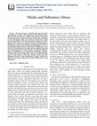 Research paper thumbnail of Media and Substance Abuse