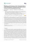 Research paper thumbnail of Modeling and Simulation of the Anticipated Effects of the Synchronous Condenser on an Electric-Power Network with Participating Wind Plants