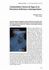 Research paper thumbnail of Continuidad y líneas de fuga en la literatura boliviana contemporánea