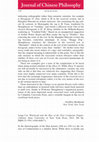 Research paper thumbnail of Book Review:  "Witchcraft and the Rise of the First Confucian Empire", by Liang Cai.Albany: State University of New York Press, 2014.