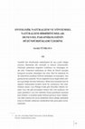 Research paper thumbnail of Ontolojik Natüralizm ve Yöntemsel Natüralizm Birbirini Dışlar: deneysel parapsikolojinin düşündürdükleri üzerine