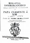 Research paper thumbnail of Ritratto istoromanzico della venuta in Civitavecchia di Papa Clemente XIII