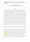 Research paper thumbnail of "Morality and Mortality: The Dialogical Interpretation of Psalm 90 in the Book of Job." Journal for the Study of the Old Testament 44 (2020):624-641.