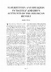 Research paper thumbnail of 'Superstition and religion in Tacitus' and Dio's accounts of the Boudican revolt' Pegasus 36 (1993), 15-18.