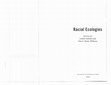 Research paper thumbnail of "Racial Ecologies: Black Landscapes in Flux"