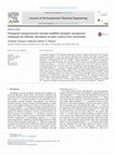 Research paper thumbnail of Tetragonal nanostructured zirconia modified hematite mesoporous composite for efficient adsorption of toxic cations from wastewater