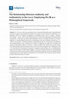 Research paper thumbnail of The Relationship Between Authority and Authenticity in the Laozi: Employing Wu as a Philosophical Framework