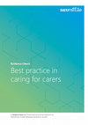 Research paper thumbnail of Best practice in caring for carers