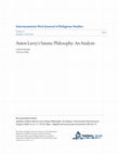 Research paper thumbnail of Anton Lavey's Satanic Philosophy: An Analysis