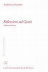 Research paper thumbnail of I. Kant, Riflessioni sul gusto, a cura di O. Meo