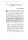 Research paper thumbnail of 'Masters, Magistrates and the Management of Complaint: The 1833 Convict Revolt at Castle Forbes and the Failure of Local Governance', Journal of Australian Colonial History, Vol. 19, 2017, pp. 57-94