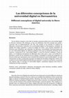 Research paper thumbnail of Las diferentes concepciones de la universidad digital en Iberoamérica