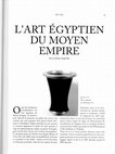 Research paper thumbnail of L'ART ÈGYPTIEN DU MOYAN EMPIRE (Seconde partie), with Detlef Franke and Richard Parkinson