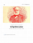 Research paper thumbnail of Un fapt divers atroce | Scena9, 22 February 2019 | on a new case of paedophilia, in 1872-3, by a Romanian 'founding father'