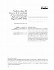 Research paper thumbnail of Análisis crítico del discurso de la identidad de los colombianos en National Geographic Magazine (1903-1926)