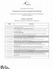 Research paper thumbnail of Workshop Programme: Orientalism, the Classics and Egypt III