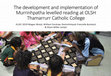 Research paper thumbnail of The development and implementation of Murrinhpatha levelled reading at OLSH Thamarrurr Catholic College