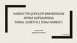 Research paper thumbnail of İhmal Suretiyle İcrai Hareket 09/09/2019 (Sunum)