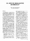 Research paper thumbnail of Uso de inhalantes en México.pdf