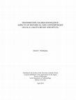 Research paper thumbnail of TRANSMITTING SACRED KNOWLEDGE: ASPECTS OF HISTORICAL AND CONTEMPORARY OGLALA LAKOTA BELIEF AND RITUAL