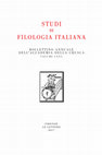 Research paper thumbnail of Un nuovo testimone di «Amor, da·cch’ egli è spenta quella luce» di Tommaso de’ Bardi, in «Studi di filologia italiana» LXXV (2017), pp. 321-33