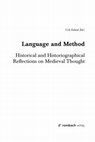 Research paper thumbnail of Ordre et volonté dans quelques traités de théorie juridique, in Zahnd (ed.), Language and Method. Historical and Historiographical Reflections on Medieval Thought, 2017