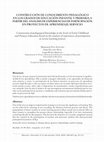 Research paper thumbnail of Construction of pedagogical knowledge in the levels of Early Childhood and Primary Education based on the analysis of experiences of participation in service learning projects