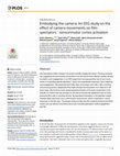 Research paper thumbnail of Embodying the camera: An EEG study on the effect of camera movements on film spectators´sensorimotorspectators´sensorimotor cortex activation